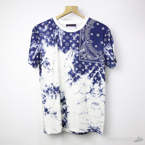 L*V Monogram Bandana Blue T-Shirt